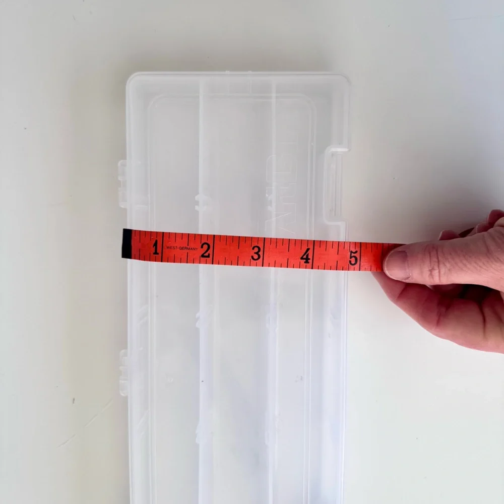 ARTBIN Arts & Crafts Bin Clear Plastic Storage Organizer w Secure Latch 12.5”